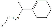 1-(环己烷-1-烯-1-基)乙-1-胺盐酸盐 结构式