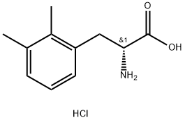 2,3-Dimethy-D-Phenylalanine hydrochloride 结构式