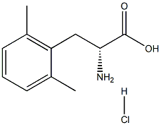 2,6-Dimethy-D-Phenylalanine hydrochloride 结构式