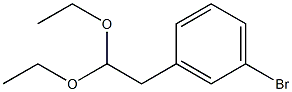 1-bromo-3-(2,2-diethoxyethyl)benzene 结构式