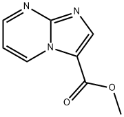 咪唑并[1,2-A]嘧啶-4-羧酸甲酯 结构式