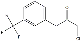 1-氯-3-(3-(三氟甲基)苯基)丙烷-2-酮 结构式