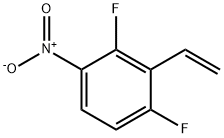 1,3-DIFLUORO-4-NITRO-2-VINYLBENZENE 结构式