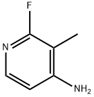 2-氟-3-甲基吡啶-4-胺 结构式