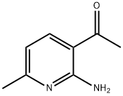 1-(2-Amino-6-methyl-pyridin-3-yl)-ethanone 结构式