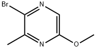 2-溴-5-甲氧基-3-甲基吡嗪 结构式
