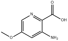 3-AMINO-5-METHOXYPICOLINIC ACID 结构式