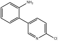 Benzenamine, 2-(6-chloro-3-pyridinyl)- 结构式