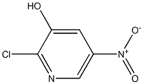 2-氯-5-硝基吡啶-3-醇 结构式