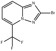 2-溴-5-(三氟甲基)-[1,2,4]三唑并[1,5-a]吡啶 结构式