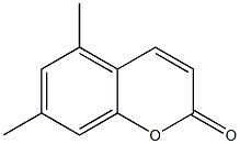 2H-1-Benzopyran-2-one,5,7-dimethyl- 结构式