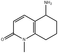 5-氨基-1-甲基-1,2,5,6,7,8-六氢喹啉-2-酮 结构式