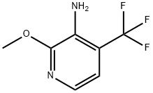 2-甲氧基-3-氨基-4-三氟甲基吡啶 结构式