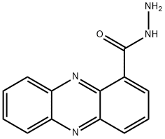 Phenazine-1-carboxylic acid hydrazide 结构式