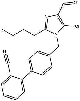 氯沙坦杂质2 结构式