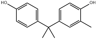 3-甲基-4,4'-二羟基二苯基-2,2-丙烷 结构式