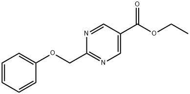 ETHYL 2-(PHENOXYMETHYL)PYRIMIDINE-5-CARBOXYLATE