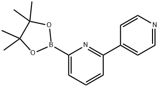 6-(4,4,5,5-tetramethyl-1,3,2-dioxaborolan-2-yl)-2,4'-bipyridine 结构式