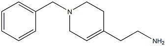 2-(1-benzyl-3,6-dihydro-2H-pyridin-4-yl)ethanamine 结构式