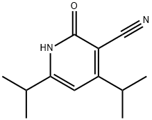 4,6-Diisopropyl-2-oxo-1,2-dihydro-pyridine-3-carbonitrile 结构式
