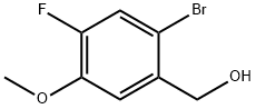 (2-Bromo-4-fluoro-5-methoxy-phenyl)-methanol 结构式