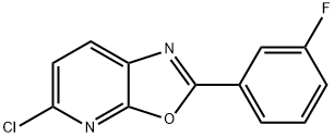 5-CHLORO-2-(3-FLUOROPHENYL)OXAZOLO[5,4-B]PYRIDINE