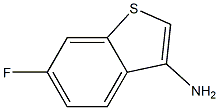 6-Fluorobenzo[b]thiophen-3-amine 结构式