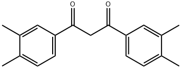 1,3-bis(3,4-dimethylphenyl)propane-1,3-dione 结构式