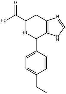 4-(4-ethylphenyl)-3H,4H,5H,6H,7H-imidazo[4,5-c]pyridine-6-carboxylic acid 结构式