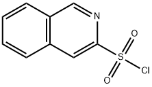 ISOQUINOLINE-3-SULFONYL CHLORIDE 结构式