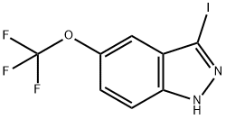 3-碘-5-(三氟甲氧基)-1H-吲唑 结构式