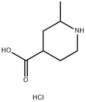 2-METHYLPIPERIDINE-4-CARBOXYLIC ACID HCL 结构式