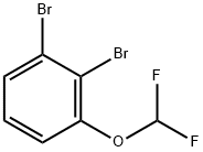 1,2-dibromo-3-(difluoromethoxy)benzene 结构式