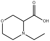 4-Ethyl-morpholine-3-carboxylic acid 结构式