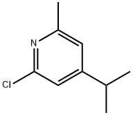 2-氯-4-异丙基-6-甲基吡啶 结构式