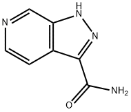 1H-pyrazolo[3,4-c]pyridine-3-carboxamide 结构式