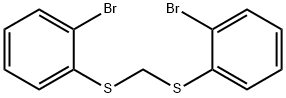 bis((2-bromophenyl)thio)methane 结构式
