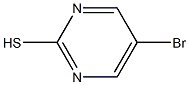5-bromopyrimidine-2-thiol 结构式