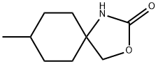 8-甲基-3-氧杂-1-氮杂螺[4.5]癸烷-2-酮 结构式