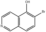 6-bromoisoquinolin-5-ol 结构式