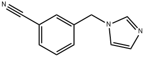 1-(3-Cyanobenzyl)imidazole 结构式