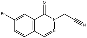 (7-Bromo-1-oxo-1H-phthalazin-2-yl)-acetonitrile