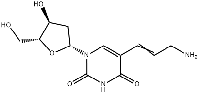 5-(3-AMINO-1-PROPEN-1-YL)-2'-DEOXYURIDINE 结构式