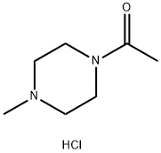 1-乙酰基-4-甲基哌嗪盐酸盐 结构式