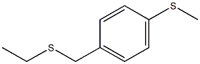 1-(ethylsulfanylmethyl)-4-methylsulfanylbenzene 结构式