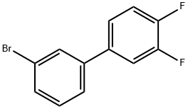 3-BROMO-3,4-DIFLUORO-1,1-BIPHENYL 结构式