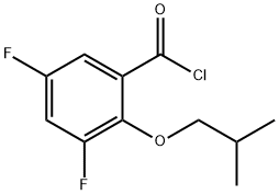 2-iso-Butoxy-3,5-difluorobenzoyl chloride 结构式