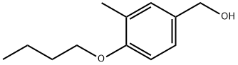 (4-butoxy-3-methylphenyl)methanol 结构式