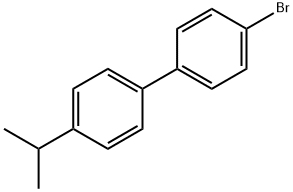 4-溴-4'-异丙基联苯 结构式