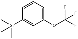 1-(Trimethylsilyl)-3-(trifluoromethoxy)benzene 结构式